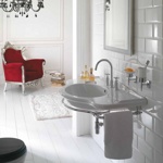 Раковина подвесная/встраиваемая 110x60 Globo Paestum PA022.BI 