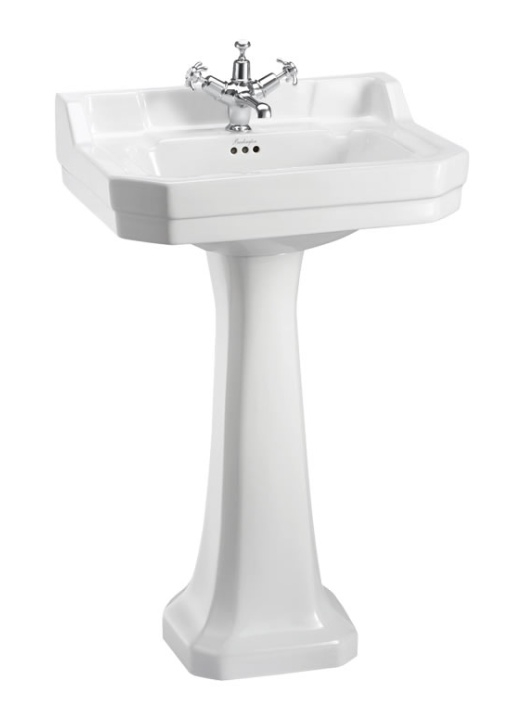 Раковина Burlington Edwarding B4 56x47 квадратная- фото4