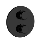 Gessi Goccia Встраиваемый термостатический смеситель, подключение на 3/4”, цвет: черный- фото