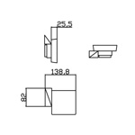 Boheme Мыльница настенная NEW VENTURO, хром- фото2