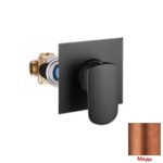 Palazzani Mis Color встроенный смеситель для душа черный мат- фото3