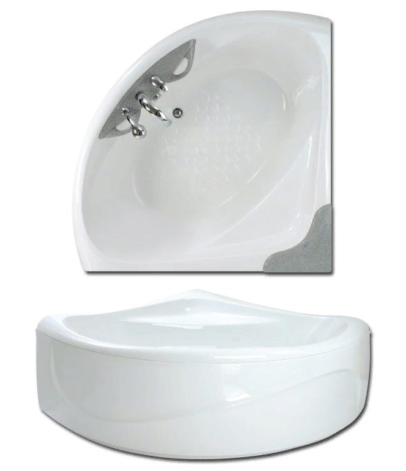 Ванна акриловая PAA RUMBA 1570 x 1570 x 655 мм (Латвия)- фото