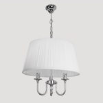 Люстра с текстильным абажуром TW Murano TWMUL1578/CH3cr d 500мм