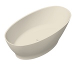 Ванна из камня Radostone Adriana Stone Surface 1700 х 805 х 580 мм бежевый матовый- фото