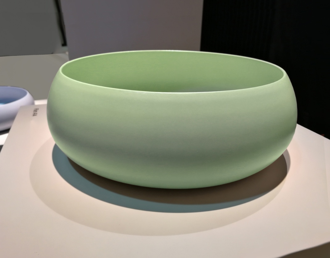 BETTECraft Раковина-чаша на столешницу круглая , 45х45х12 cм, без отв. под смеситель и перелива, цвет вечно зеленый 115