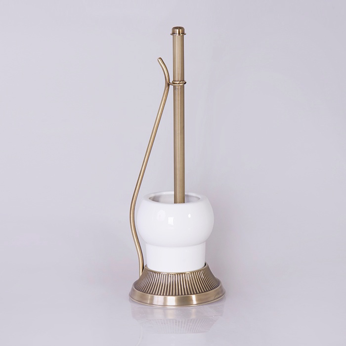 Ёрш напольный, колба керамическая, держатель бронза Allpe Rerto Opal