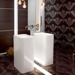 BETTE Art Monolith Раковина свободностоящая 60х40хh90см, сталь-эмаль, цвет: белый- фото2