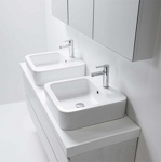 Раковина подвесная/накладная HATRIA HAPPY HOUR Y0M701- фото6