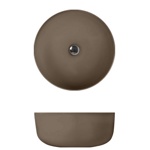 Kerasan Nolita Раковина чаша d 40 h 15см,, без отв под смеситель, цвет Bruno matt- фото