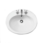 Раковина накладная Sanitan COQUET BELGRAVIA 565x460 мм- фото