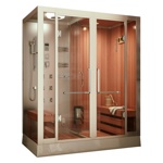 Душевая кабина с финской сауной FRANK F907 R/L 170x120