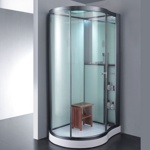 Гидромассажная кабина Eago DZ983F9 120 х 90 х 2230 НОВИНКА!!! ПРАВАЯ БЕЛОЕ СТЕКЛО- фото