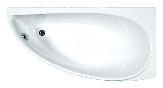 Угловая ассиметричная ванна Ravak Avocado 160x75 R (правая)