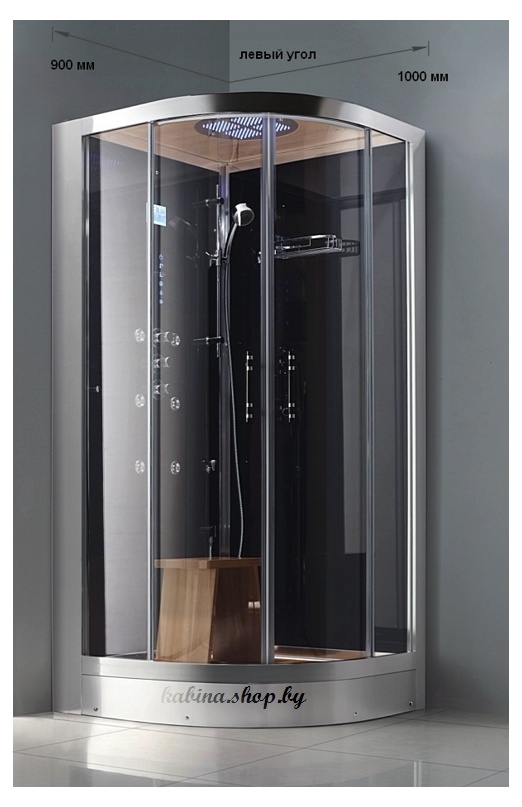 Гидромассажная кабина с парогенератором Grande Home WS 140/S6 правая/левая