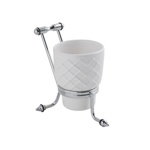 Стакан на держателе настольный «ROYAL» 6652 c/c