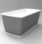 Ванна каменная Balteco Epoque 170x76x63 cm- фото4