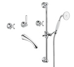 Смеситель для ванны встраиваемый Bugnatese Lady 929- фото