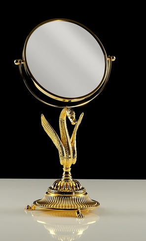 Зеркало оптическое D18xH38 см. (3Х) настольное Migliore Luxor арт.26129- фото3