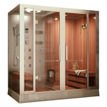 Душевая кабина с финской сауной FRANK F920 R/L 200x130