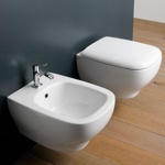 Унитаз подвесной 37x51 Globo Genesis GES03.BI - фото