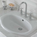 Раковина встраиваемая 58x47 Globo Paestum PA014.BI