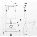 Система инсталляции для подвесного унитаза Migliore Bella ML.BTR-27.660 - фото2