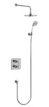 Душевая система Burlington Guild с встроенным термостатом, хром- фото