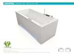 Акриловая ванна Aquatika Авентура 150x70x67h- фото