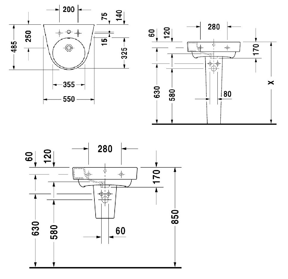 Duravit   600500 ,  1   ,  ,  