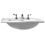 Devon&Devon Westminster Раковина 69.5х50 см, 1 отв., цвет: белый- фото4