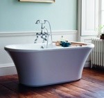 Смеситель для ванны Burlington CL15, набортный/хром- фото4