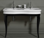 Раковина-консоль Simas Lante деревянная структура LAM120- фото6