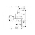 Axor Citterio Дозатор для мыла- фото2