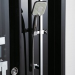 Гидромассажная  кабина DZ1003 F12  120х90х223 см ЧЕРНОЕ СТЕКЛО- фото2