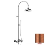 Palazzani Adams душевая система со смесителем медь- фото