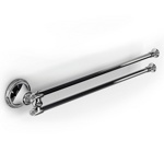 Полотенцедержатель двойной IBB Liberty, цвет: хром