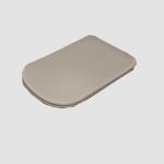 Kerasan Tribeca Сиденье ”Slim” для унитаза c микролифтом цвет: nocciola- фото