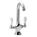 Palazzani Porter смеситель для раковины с поворотным изливом хром- фото
