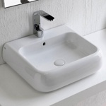 Раковина подвесная/накладная 54 см Cielo Shui SHLS54- фото