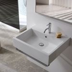 Раковина подвесная 60x50 Globo Classic SCQ60.BI - фото