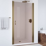 Душевая дверь в нишу Vegas Glass EP 80 05 05 профиль бронза, стекло бронза- фото