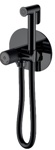 Смеситель гигиенический Boheme TECH Black 157-B- фото