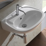 Раковина подвесная 55x42 Globo Arianna A5012.BI - фото