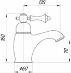 Смеситель для раковины Migliore Bomond ML.BMD-9713.CR- фото2