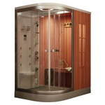 Душевая кабина с финской сауной FRANK F901 R/L 170x110