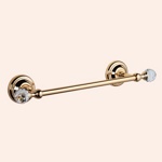 Полотенцедержатель 35,5 см TW Crystal TWCR014oro/sw