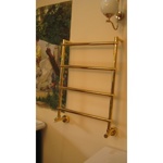 Полотенцесушитель MARGAROLI 370-442-4 Sole золото- фото3