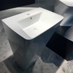 Azzurra Hera Раковина напольная 63х43х85 см, с 1 отв под смеситель, цвет белый- фото2