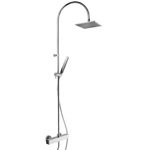 Palazzani Track+Edge душевая система с термостатическим смесителем и верхним душем - фото