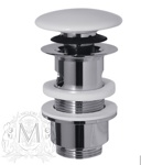 СЛИВ ДЛЯ РАКОВИНЫ MIGLIORE ML.RIC-10.121 ПОД ПЕРЕЛИВ С КЕРАМ. КЛАПАНОМ- фото